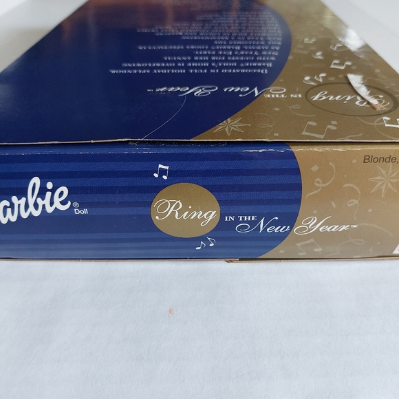 NIB Ring in the New Year Barbie,  2001 - Picture 6 of 12